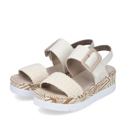Rieker Keilsandalette beige S14 V3950-61