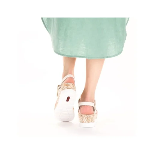 Rieker Keilsandalette beige S14 V3950-61