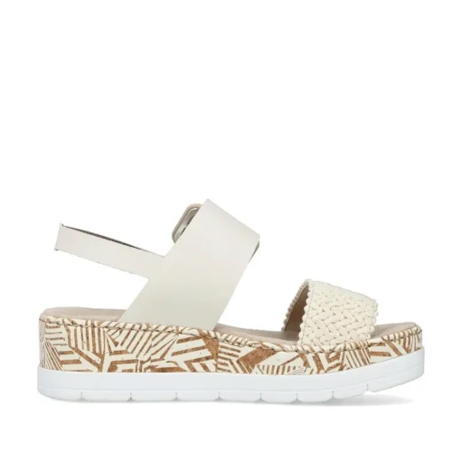 Rieker Keilsandalette beige S14 V3950-61