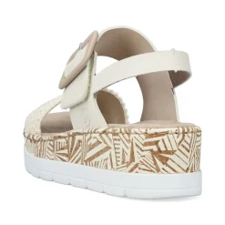 Rieker Keilsandalette beige S14 V3950-61