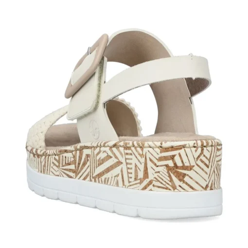 Rieker Keilsandalette beige S14 V3950-61