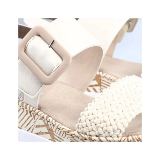 Rieker Keilsandalette beige S14 V3950-61