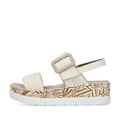 Rieker Keilsandalette beige S14 V3950-61