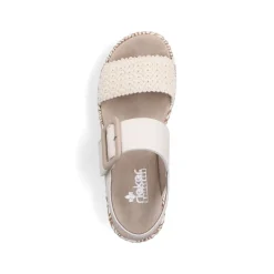 Rieker Keilsandalette beige S14 V3950-61