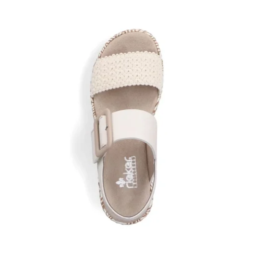 Rieker Keilsandalette beige S14 V3950-61