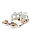 Rieker Keilsandalette mint S14 V3660-52