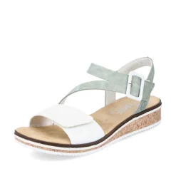 Rieker Keilsandalette mint S14 V3660-52