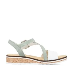 Rieker Keilsandalette mint S14 V3660-52