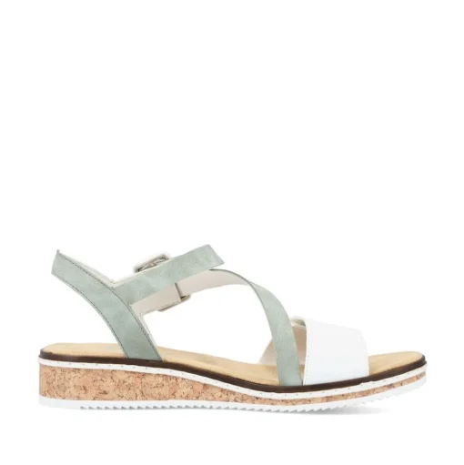 Rieker Keilsandalette mint S14 V3660-52