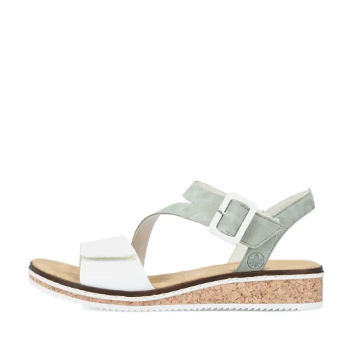 Rieker Keilsandalette mint S14 V3660-52