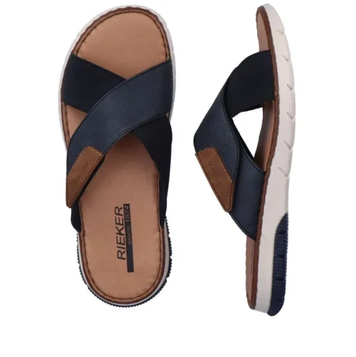 Rieker Pantolette blau S14 25283-14