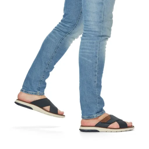 Rieker Pantolette blau S14 25283-14