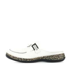 Rieker Pantolette Clogs weiß 46393-80