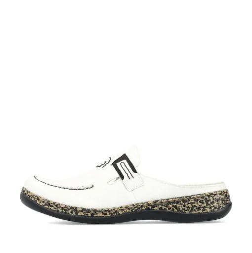Rieker Pantolette Clogs weiß 46393-80