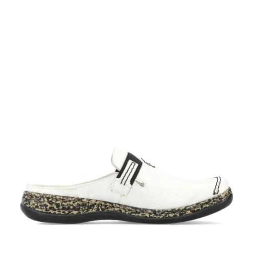 Rieker Pantolette Clogs weiß 46393-80