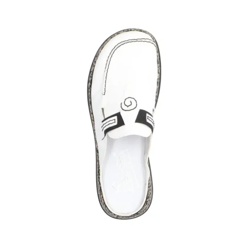 Rieker Pantolette Clogs weiß 46393-80