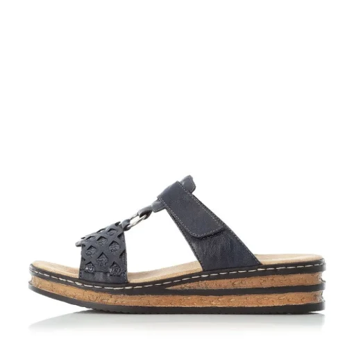 Rieker Pantolette dunkleblau S14  629K9-14