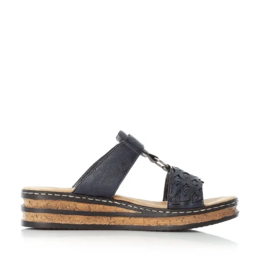 Rieker Pantolette dunkleblau S14  629K9-14