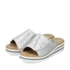 Rieker Pantolette silber metallic S14 V0290-90