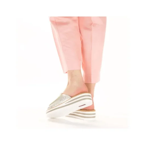 Rieker Pantolette silber metallic S14 V0290-90