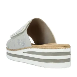 Rieker Pantolette silber metallic S14 V0290-90
