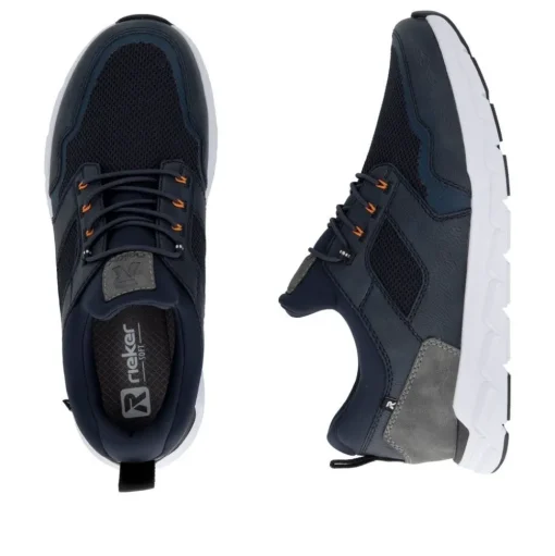 Rieker Revolution Sneaker Slipper blau S15 09102-14