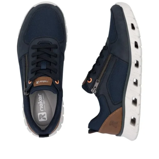 Rieker Revolution Sneaker blau S15 04301-14