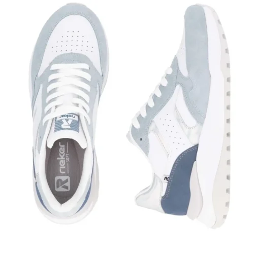 Rieker Revolution Sneaker weiss W2500-80