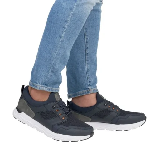 Rieker Revolution Sneaker Slipper blau S15 09102-14