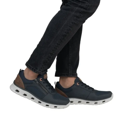 Rieker Revolution Sneaker blau S15 04301-14