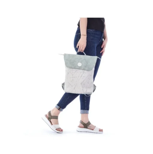 Rieker Rucksack Beschichtung Schmuckanhänger grün S12  H1386-40