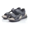 Rieker Sandale Trekking Klettverschluss blau 26761-14