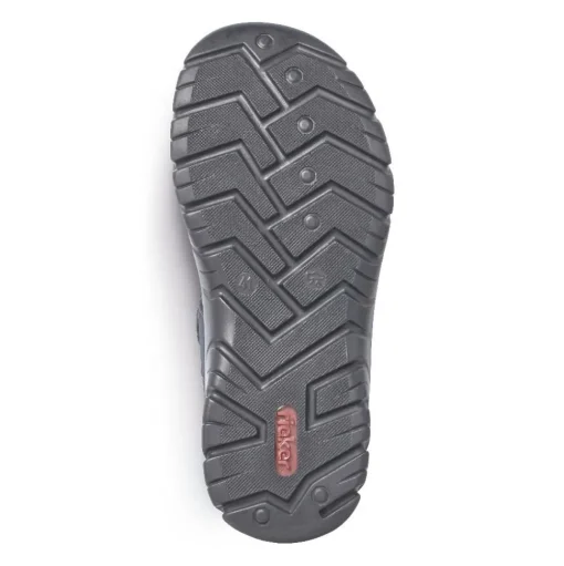 Rieker Sandale Trekking Klettverschluss blau 26761-14