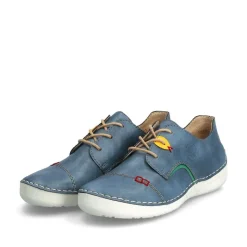 Rieker Schnürschuh blau S14 52528-14