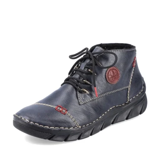 Rieker Schnürschuh blau S24 55002-14