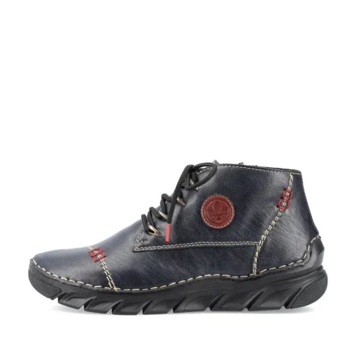 Rieker Schnürschuh blau S24 55002-14