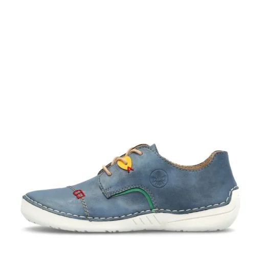 Rieker Schnürschuh blau S14 52528-14