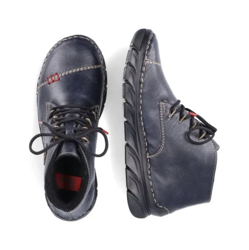 Rieker Schnürschuh blau S24 55002-14