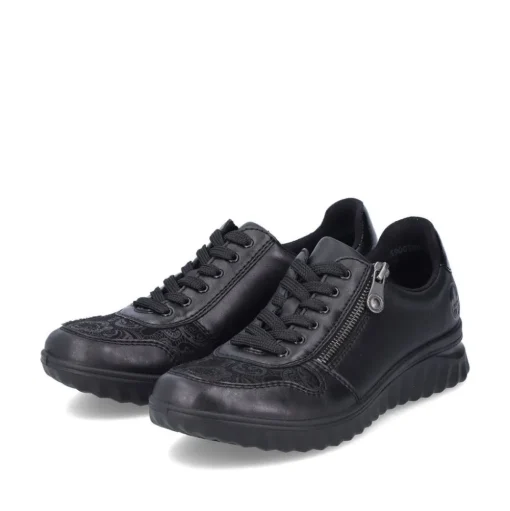 Rieker Schnürschuh schwarz S24 59001-00