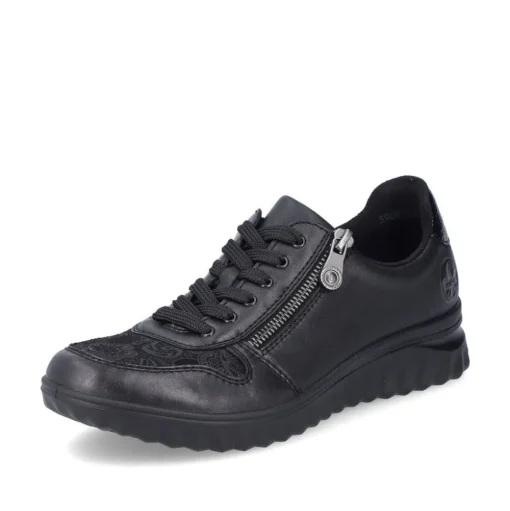 Rieker Schnürschuh schwarz S24 59001-00