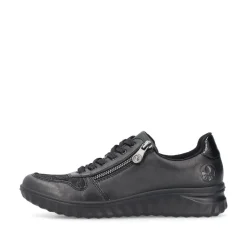 Rieker Schnürschuh schwarz S24 59001-00