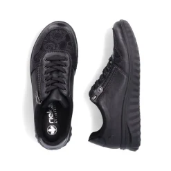 Rieker Schnürschuh schwarz S24 59001-00