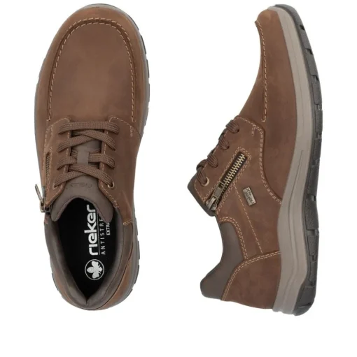 Rieker Schnürschuh TEX Membran braun S24 03601-22
