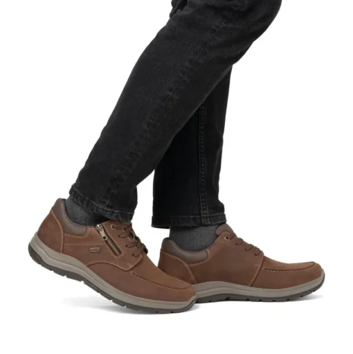 Rieker Schnürschuh TEX Membran braun S24 03601-22