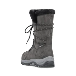 Rieker Schnürstiefel grau TEX Membran S24 M9684-45