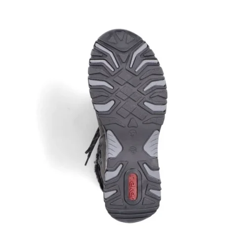 Rieker Schnürstiefel grau TEX Membran S24 M9684-45