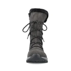 Rieker Schnürstiefel grau TEX Membran S24 M9684-45