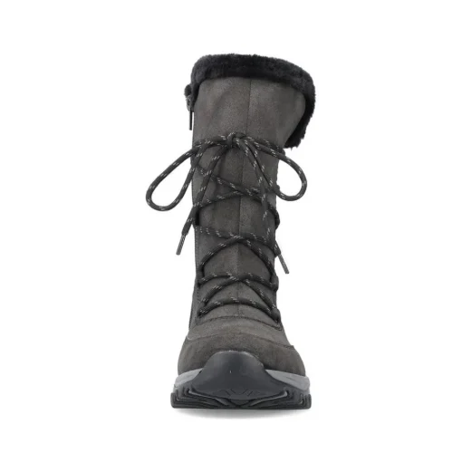 Rieker Schnürstiefel grau TEX Membran S24 M9684-45
