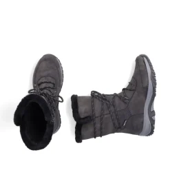 Rieker Schnürstiefel grau TEX Membran S24 M9684-45