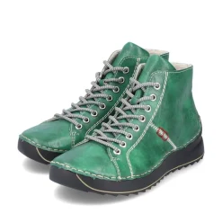 Rieker Schnürstiefelette grün S24 71510-52